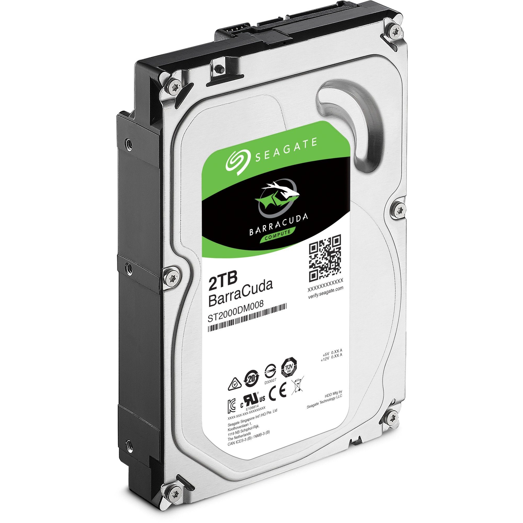 Seagate Seagate ST2000DM008 2 TB, Festplatte, (SATA 6 HDD-Festplatte (2.000 GB) 3,5