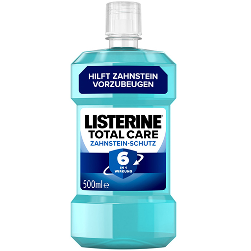 LISTERINE Total Care Zahnstein-Schutz Mundspülung  500 ml  Lösung