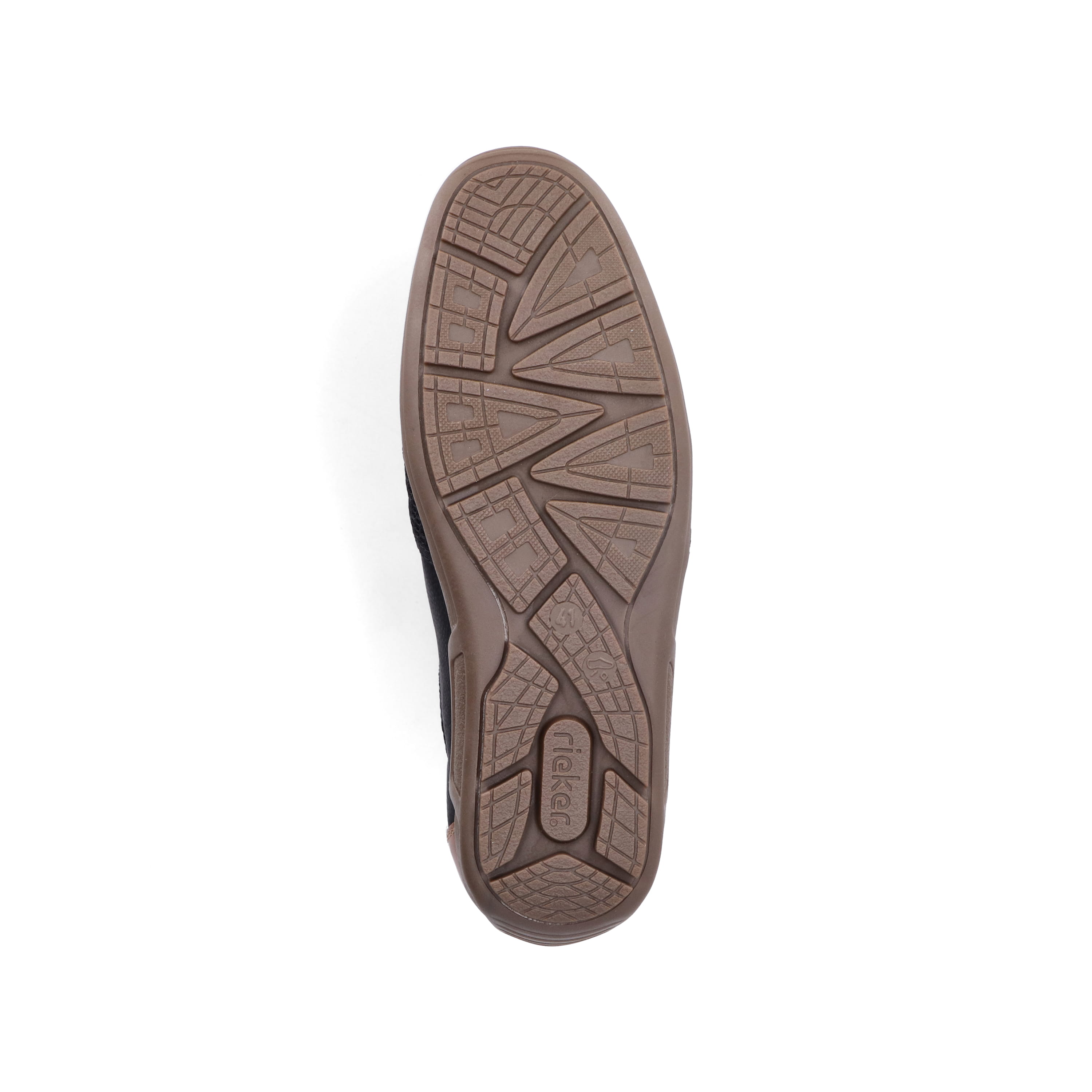 Rieker Herren Slipper asphaltschwarz