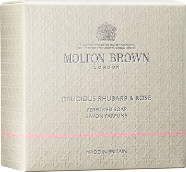 Molton Brown Delicious Rhubarb & Rose Perfumed Soap Stückseife