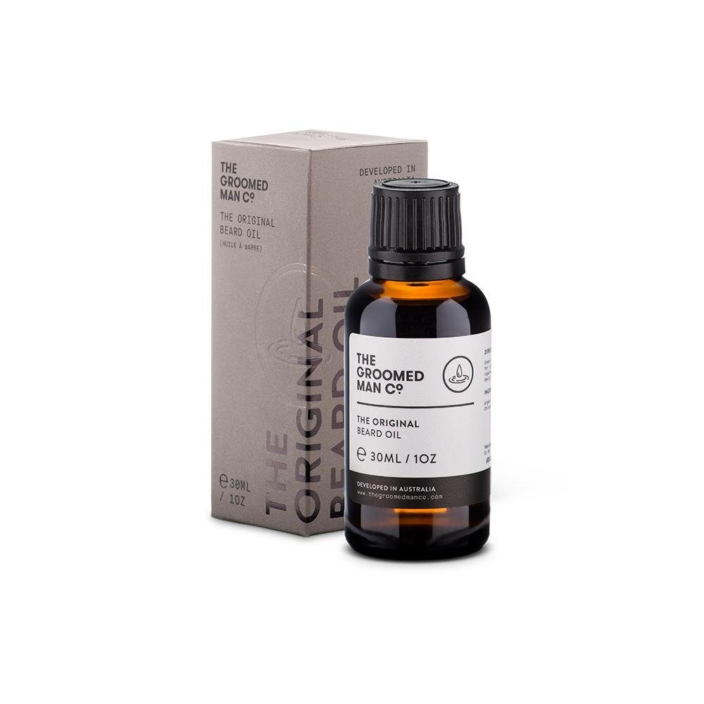 Groomed Man Bartöl Bartöl The Original 30ml, 1-tlg., Schnell einziehendes, nicht fettendes, ohne Geruch