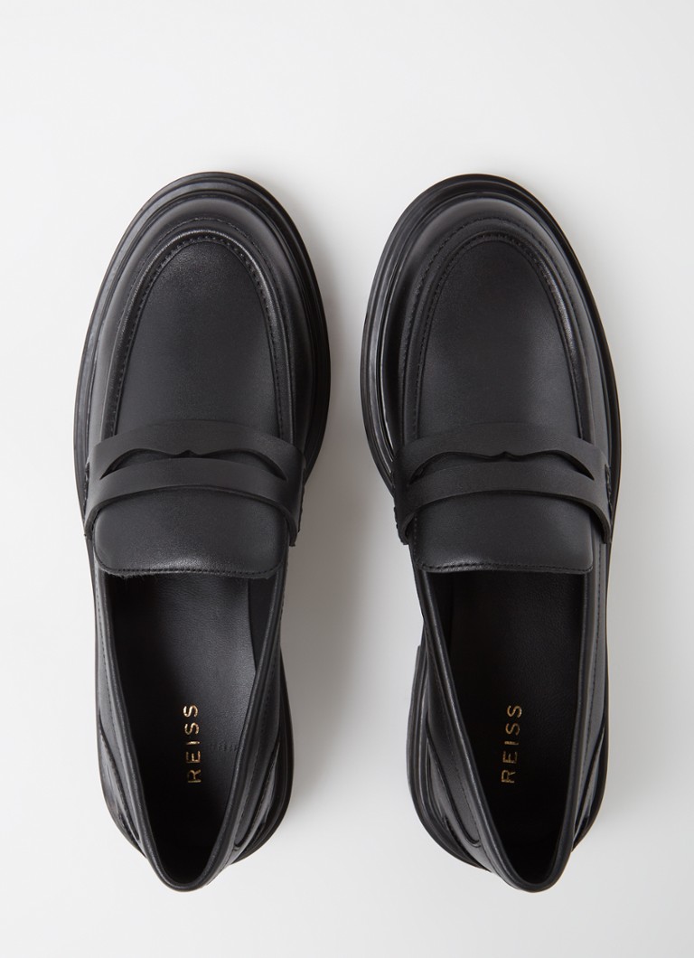 Mocassins de couro Reiss Adele