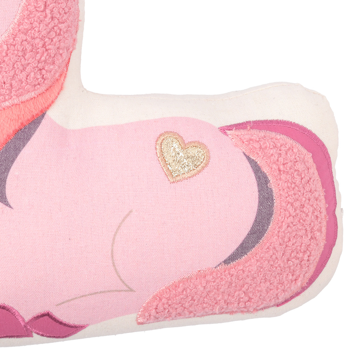 Türstopper Einhorn mit Glitzer-Details