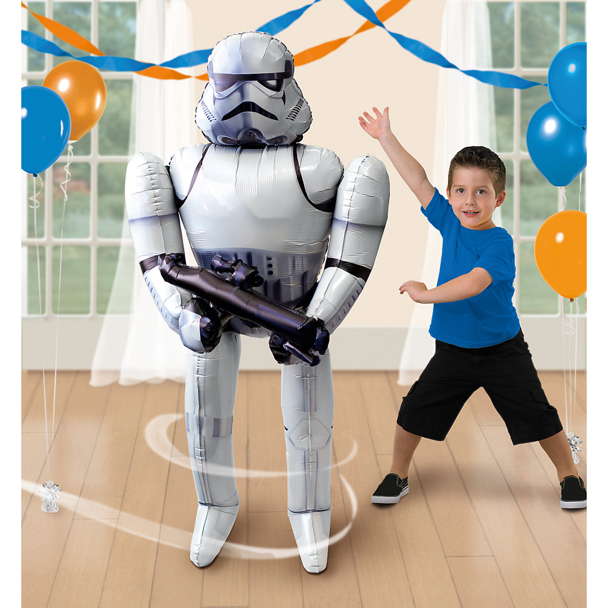 Folienballon AirWalker Star Wars Storm Trooper