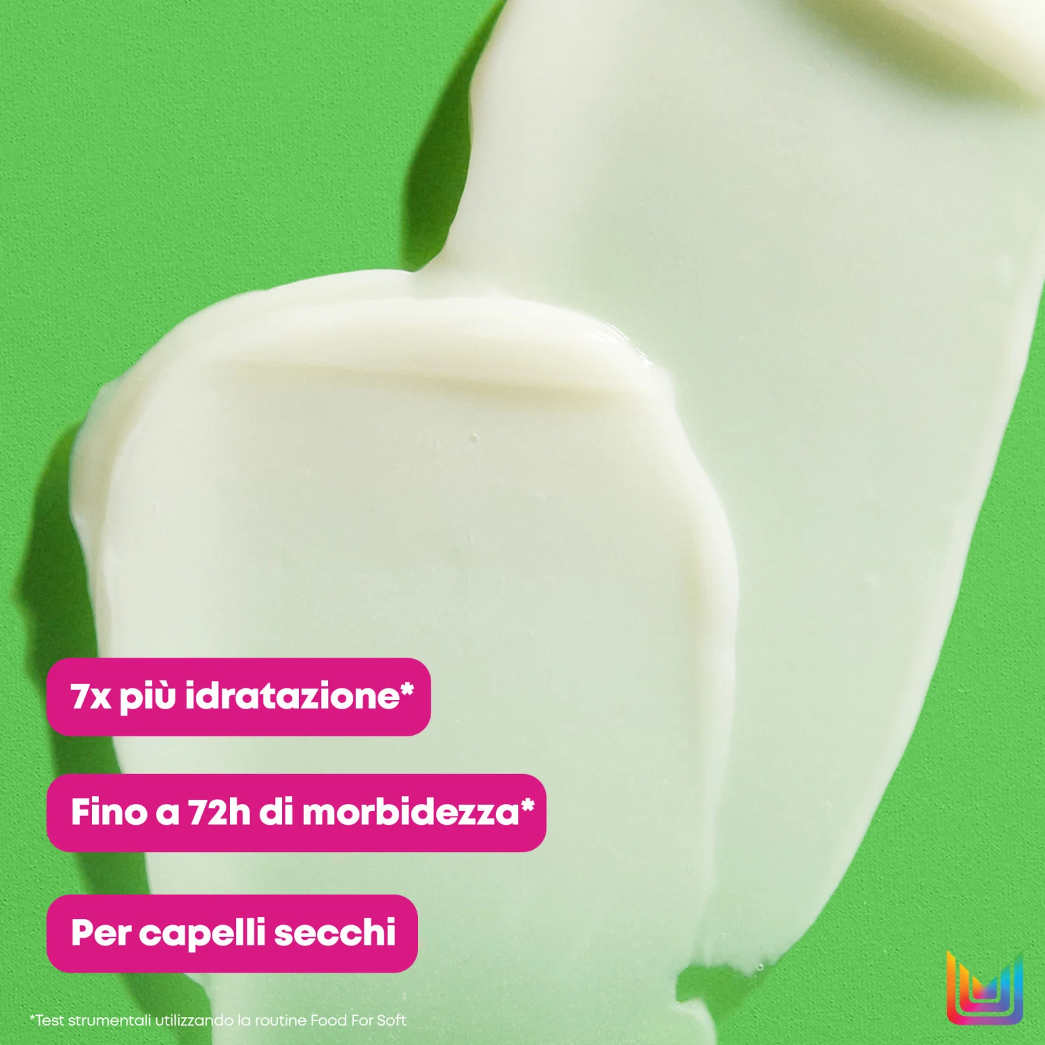 Balsam hidratant pentru descurcarea părului, Food For Soft - Balsam hidratant pentru păr