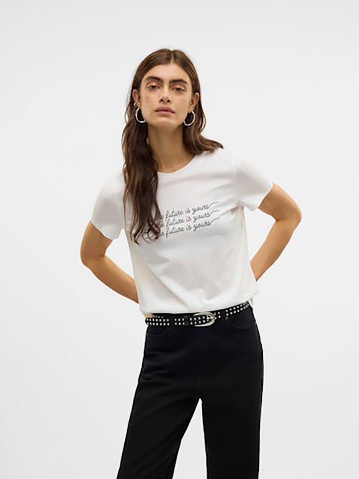 Vero Moda Shirt in Weiß günstig kaufen