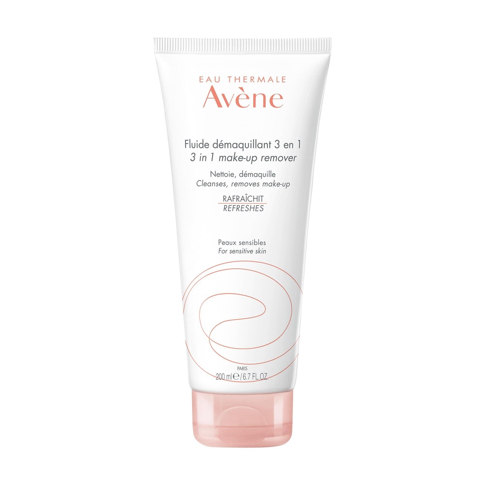 Avène Les essentiels Fluide démaquillant 3 en1 200 ml Fluide démaquillant
