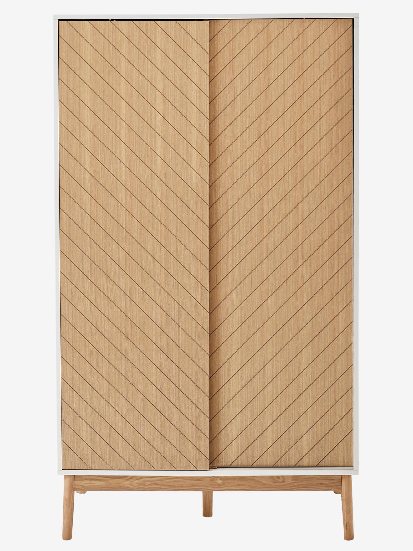 Vertbaudet Kinderzimmer Schrank CHEVRONS - natur