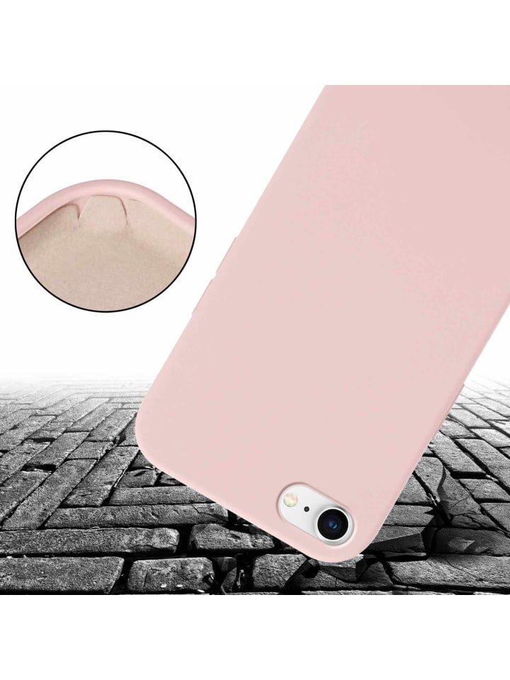 cadorabo Handykette für Apple iPhone 7 / 7S / 8 / SE 2020 Hülle in LIQUID PINK günstig kaufen onesize