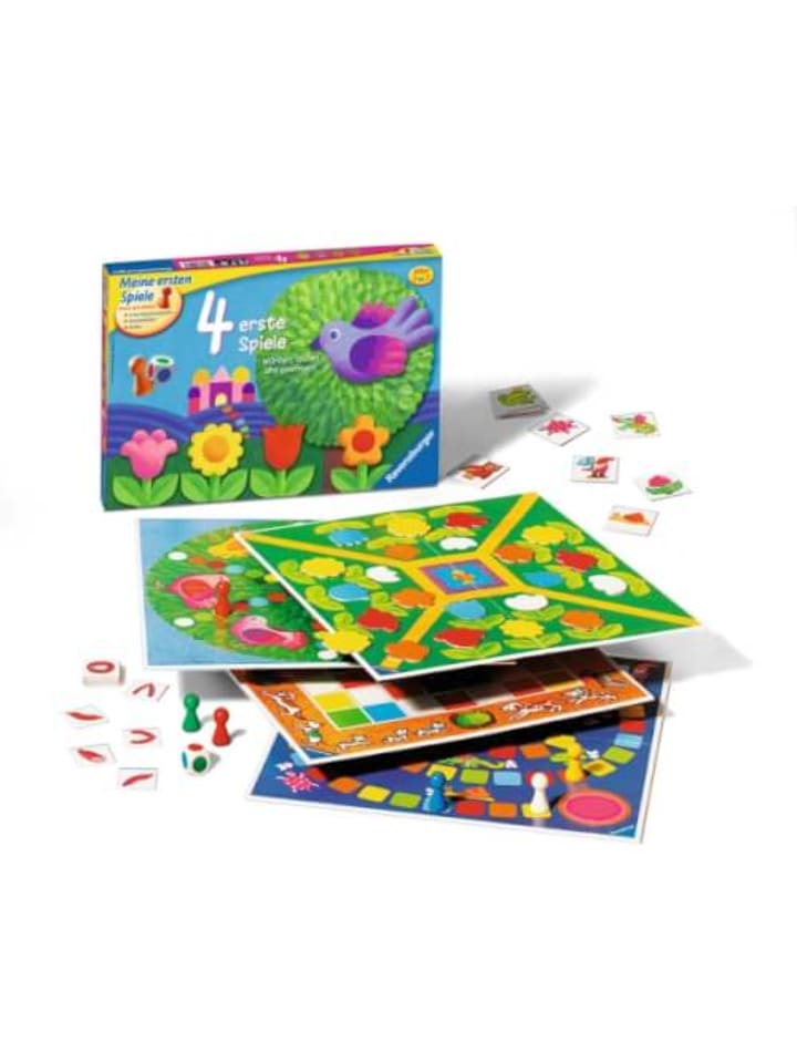 Ravensburger Brettspiel 21417 4 erste Spiele - 3-7 Jahre günstig kaufen onesize