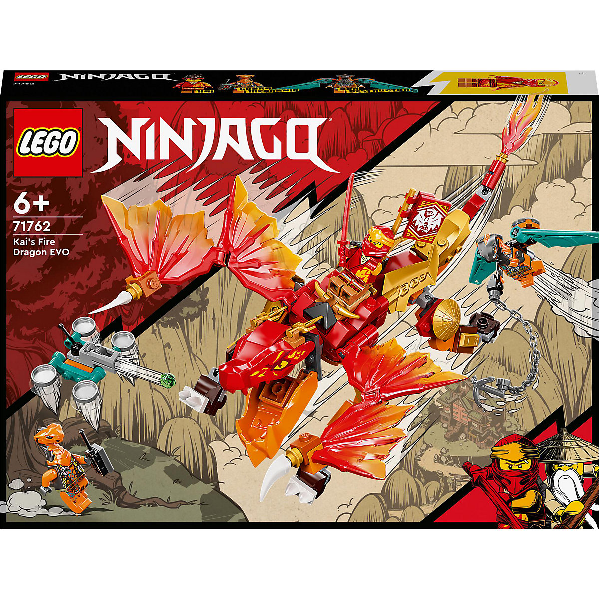 LEGO® Ninjago 71762 Kais Feuerdrache EVO