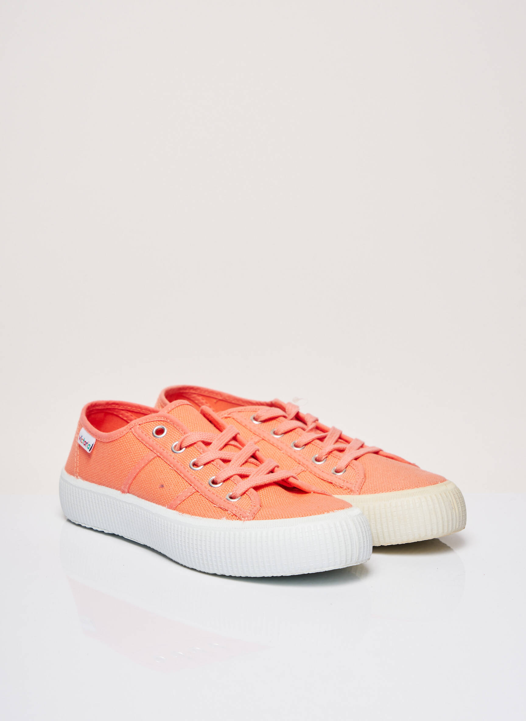 Victoria Baskets Femme couleur orange