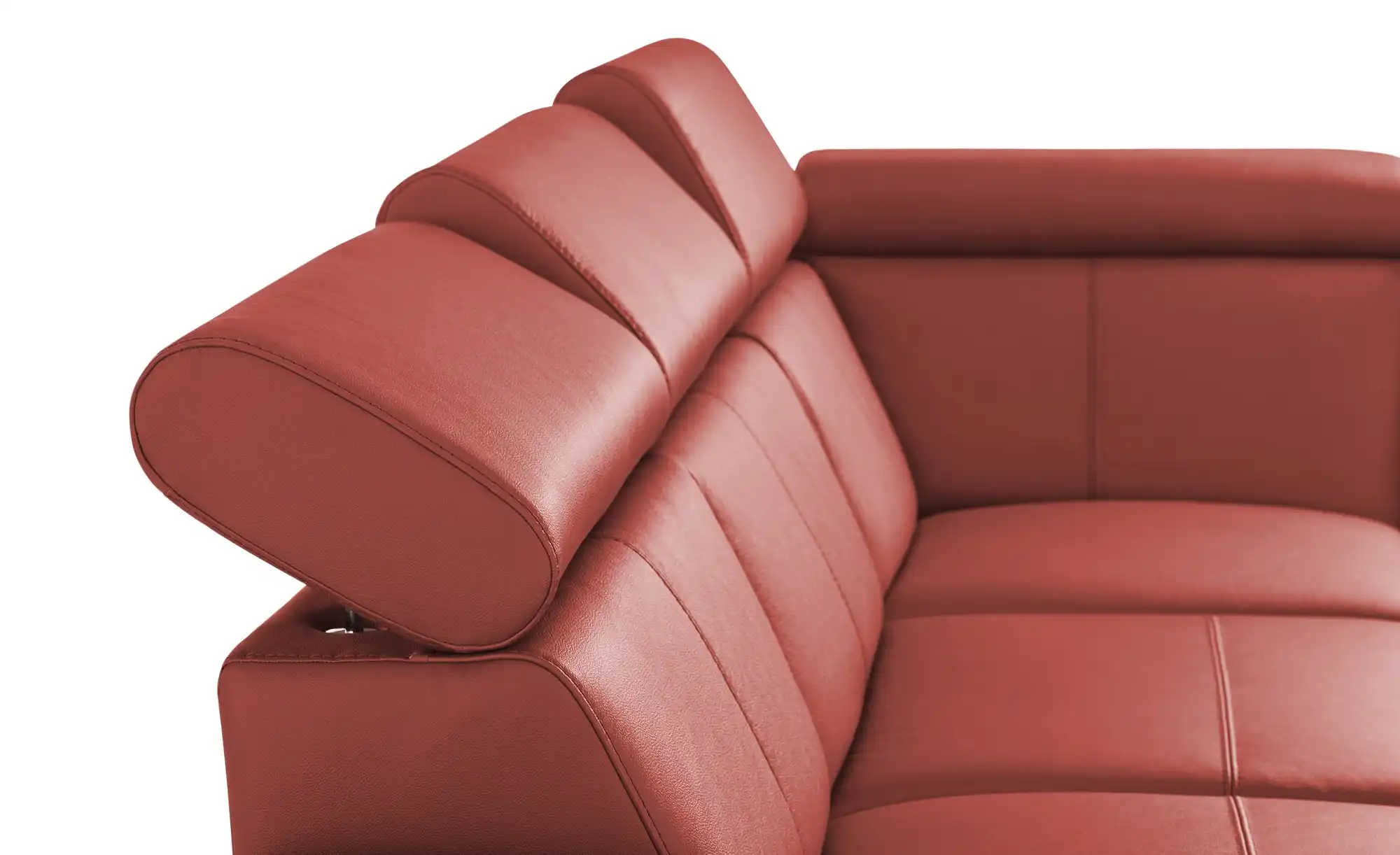 Primo Ecksofa aus Echtleder Town