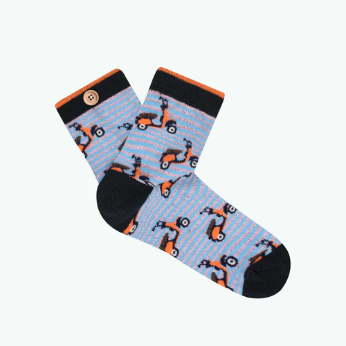 Maëva & Ugo grey socks