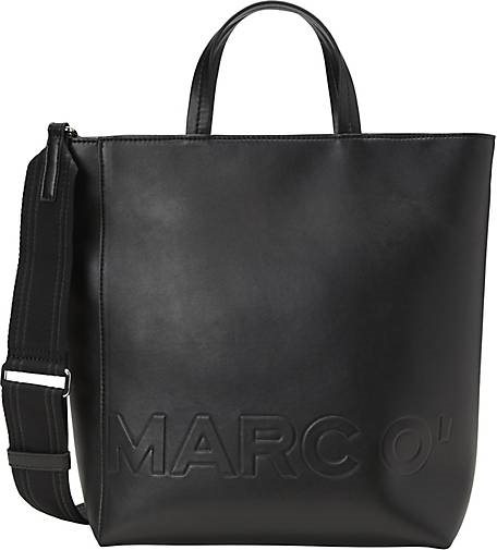 Marc O'Polo Shopper aus einer Lederalternative aus recyceltem Polyester