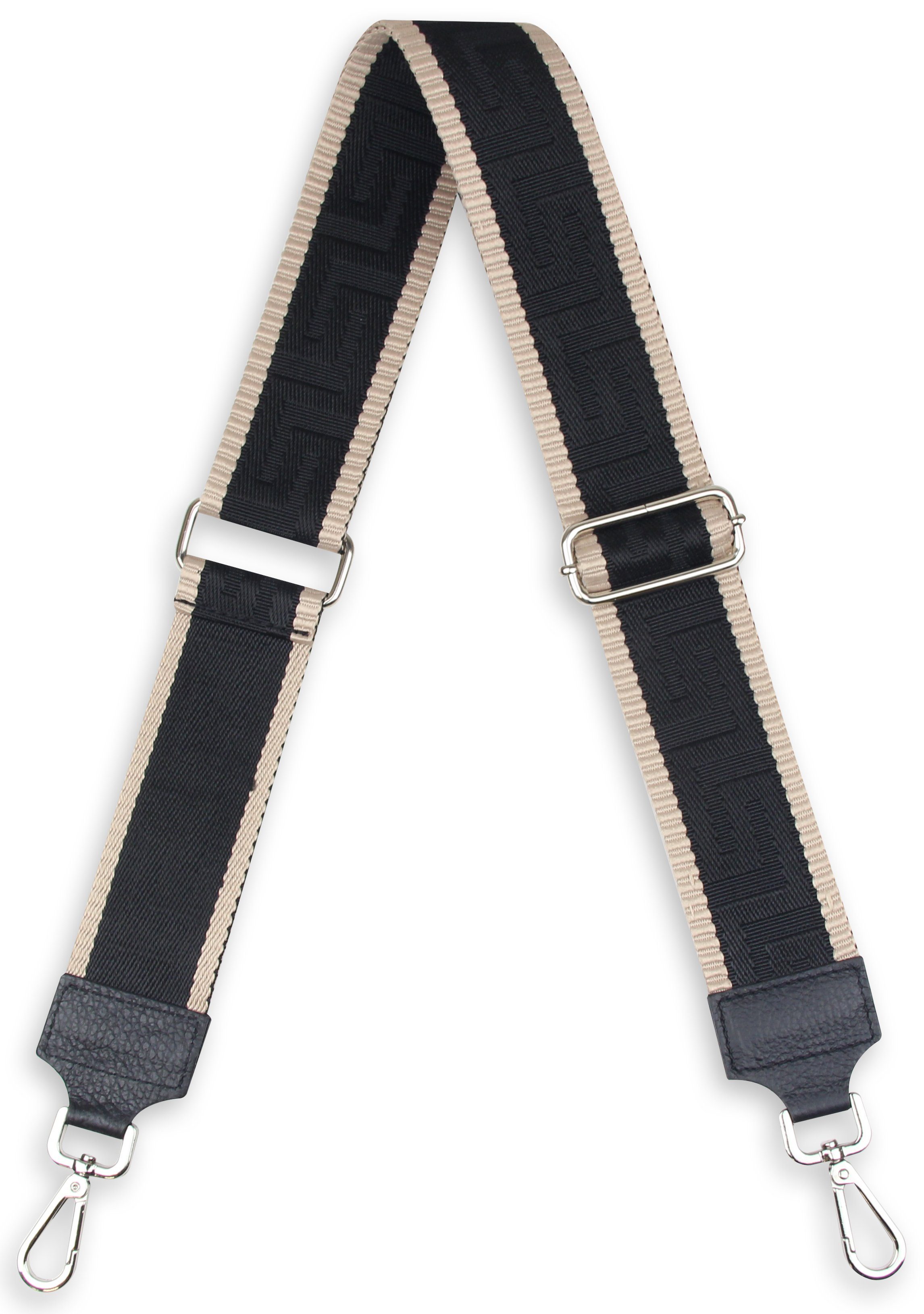 Frentree Schulterriemen MADE IN ITALY, 5cm breiter Schultergurt für Taschen, verstellbarer Gurt, Muster: S