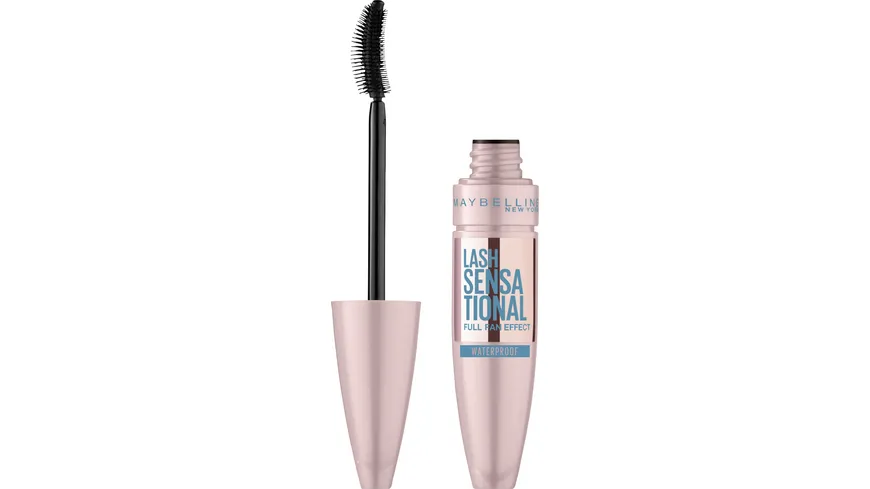 MAYBELLINE NEW YORK Mascara Lash Sensational wasserfest 9.5 ml 02 - Very Black