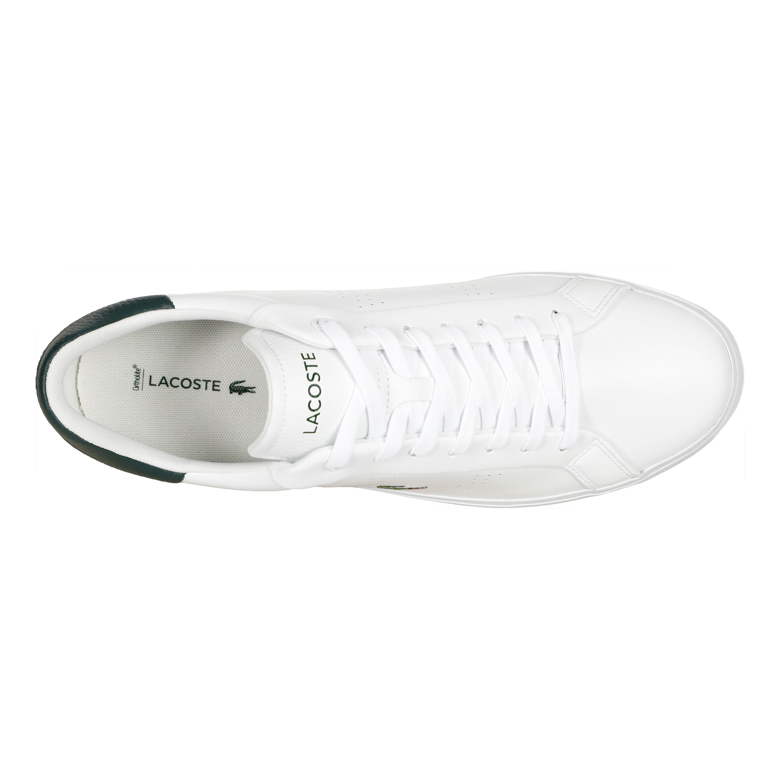 Powercourt 2.0 Sneaker Herren - Weiß, Dunkelgrün