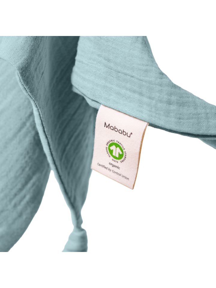 Mababu Schmusetuch in sea green günstig kaufen onesize