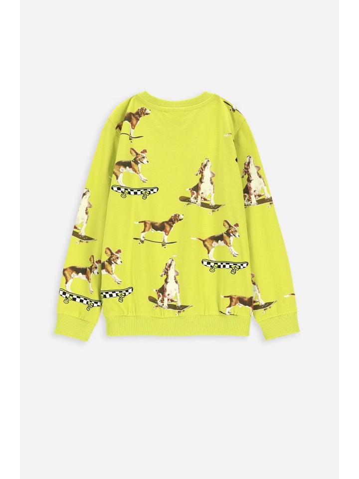 Coccodrillo Langärmeliges T-shirt in limonengrün günstig kaufen 92