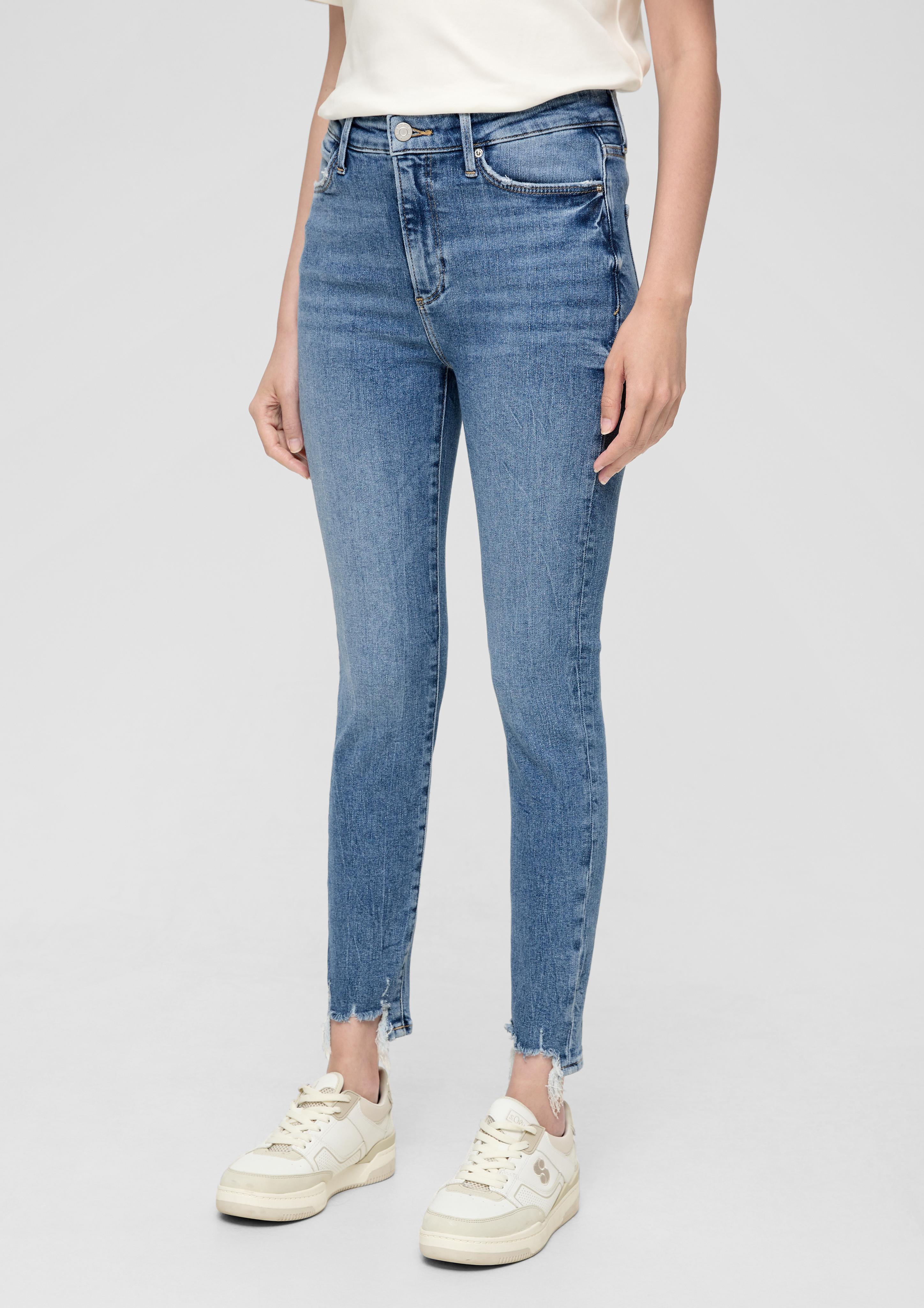 Ankle-Jeans Izabell / Skinny Fit / Mid Rise / Skinny Leg / Baumwollstretch  2135802-54Z3