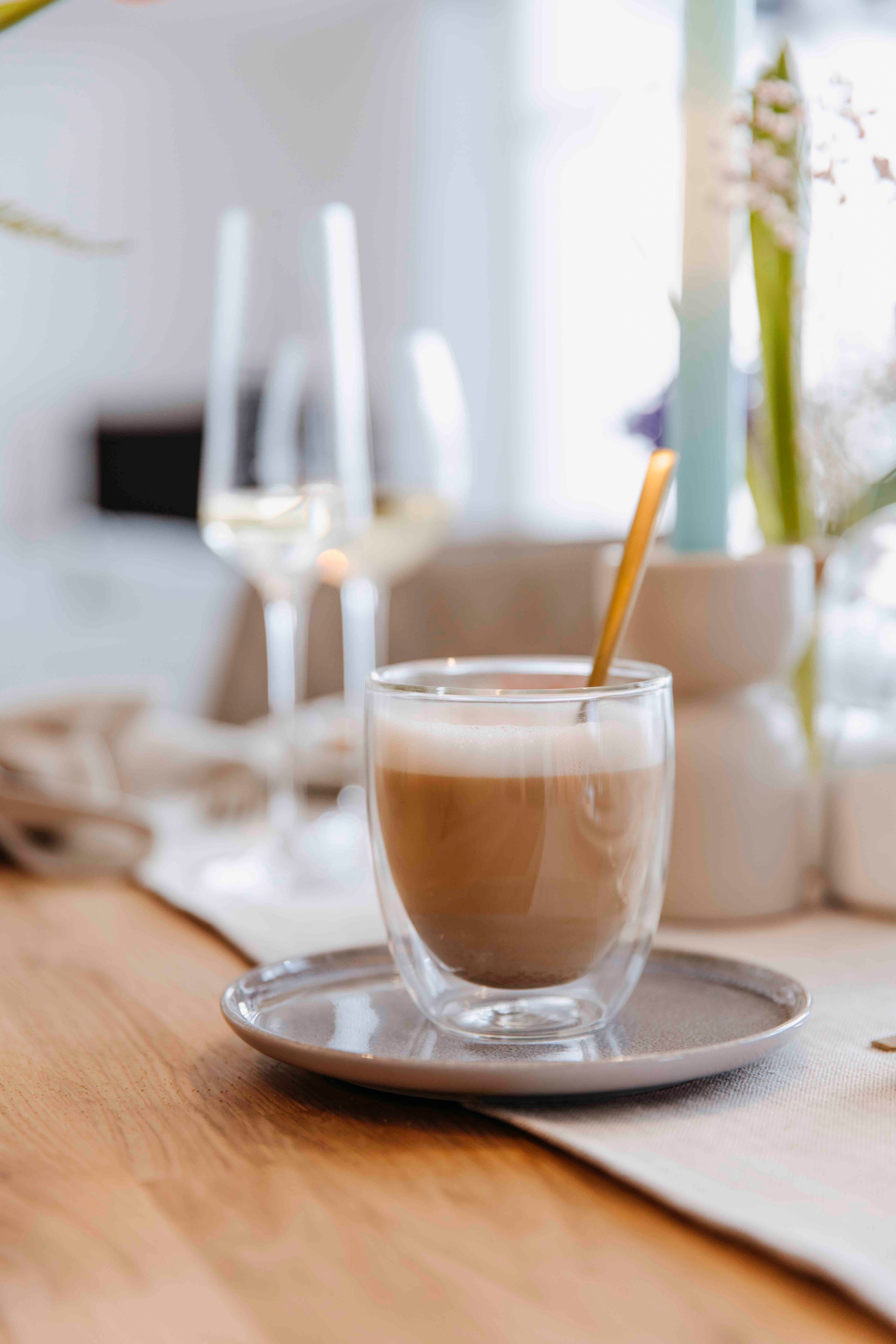 WMF Gläser-Set Kult Coffee, Glas, doppelwandige Ausführung mit Thermoeffekt
