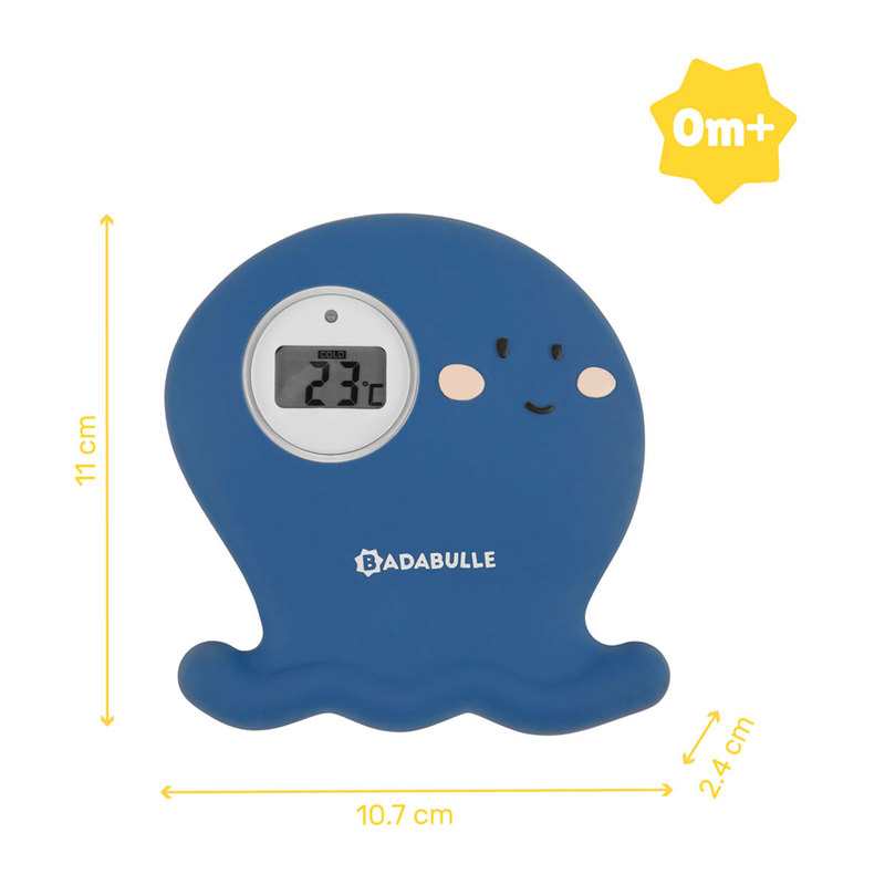 Thermomètre de bain digital pieuvre Badabulle