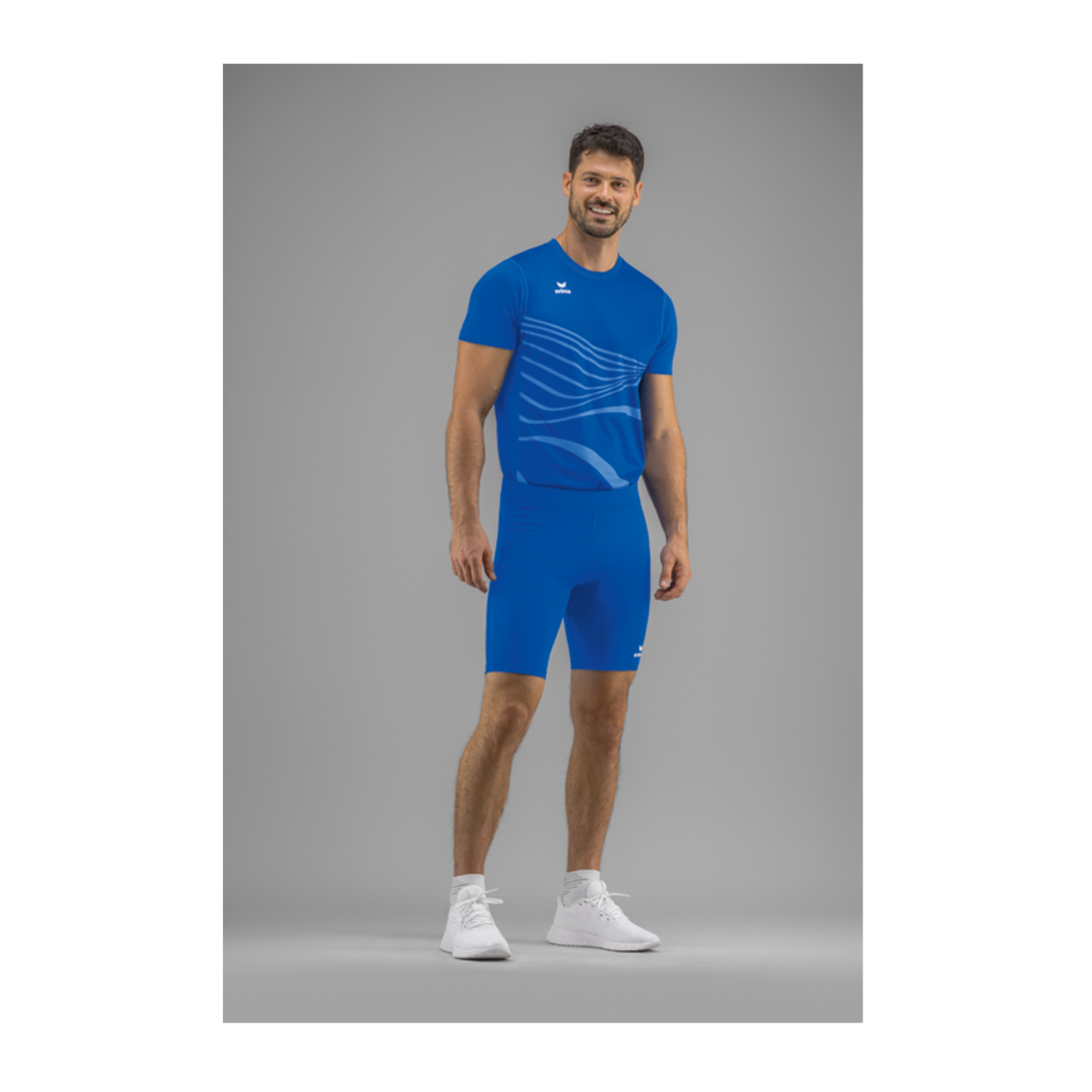 Erima Racing Leichtathletik Tight kurz Blau