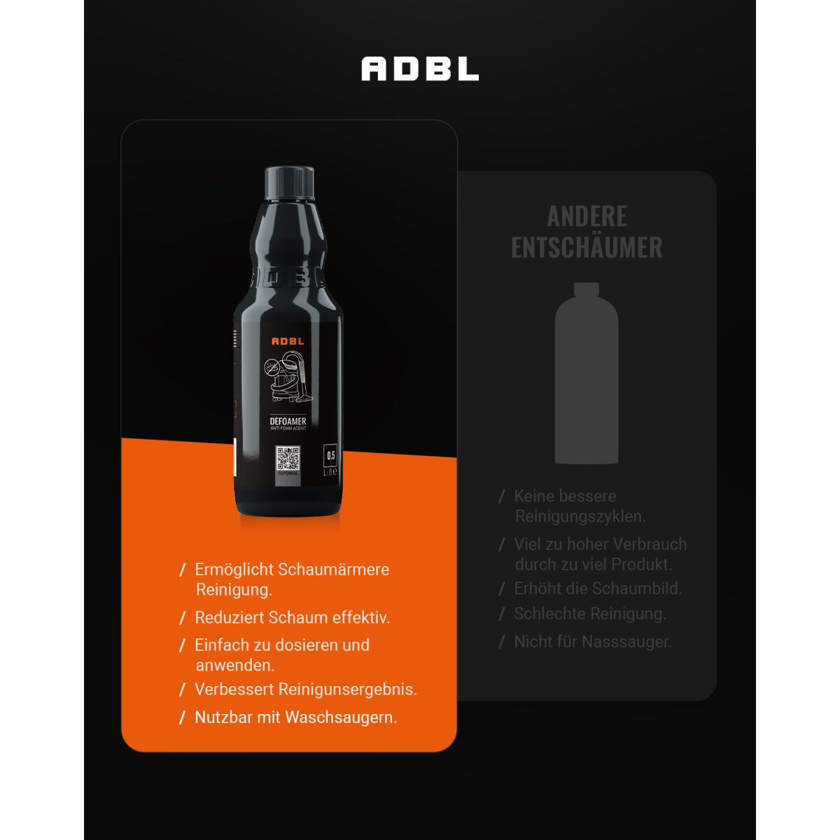 ADBL Defoamer Entschäumer 500ml