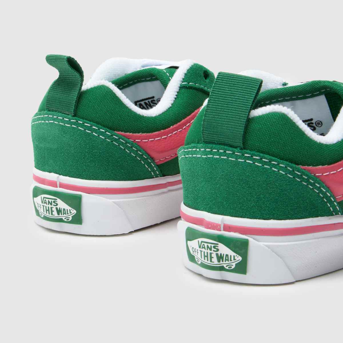 Vans mörkgröna knu skool Girls Junior trainers
