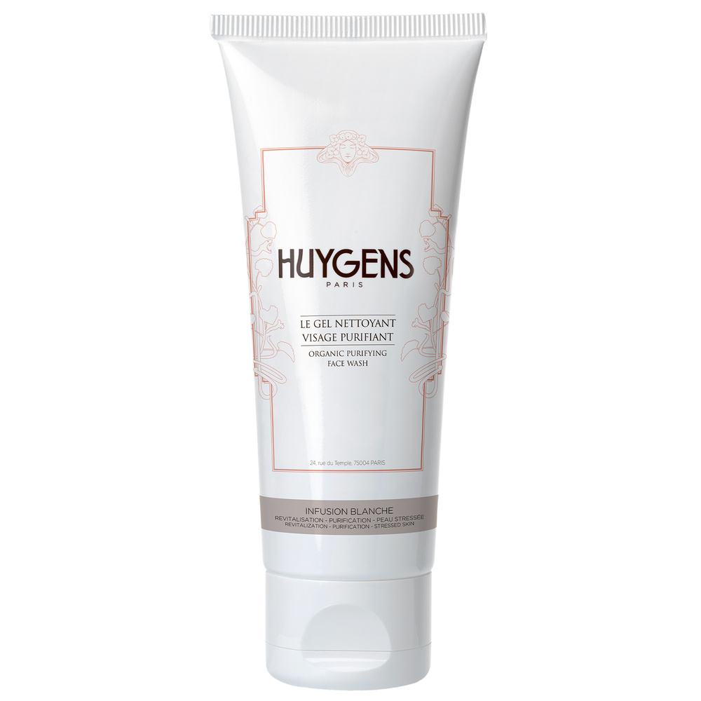 huygens GEL NET. VISAGE PURIFIANT INF BL 75ml Doux nettoyant BIO pour peaux mixtes à grasses