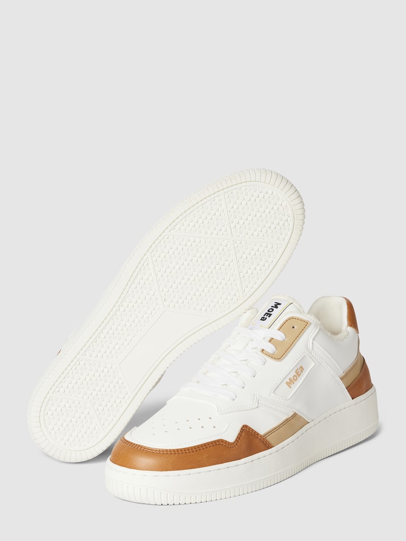 Vegane Sneaker aus Mais Modell 'Corn-Tricolor` in beige