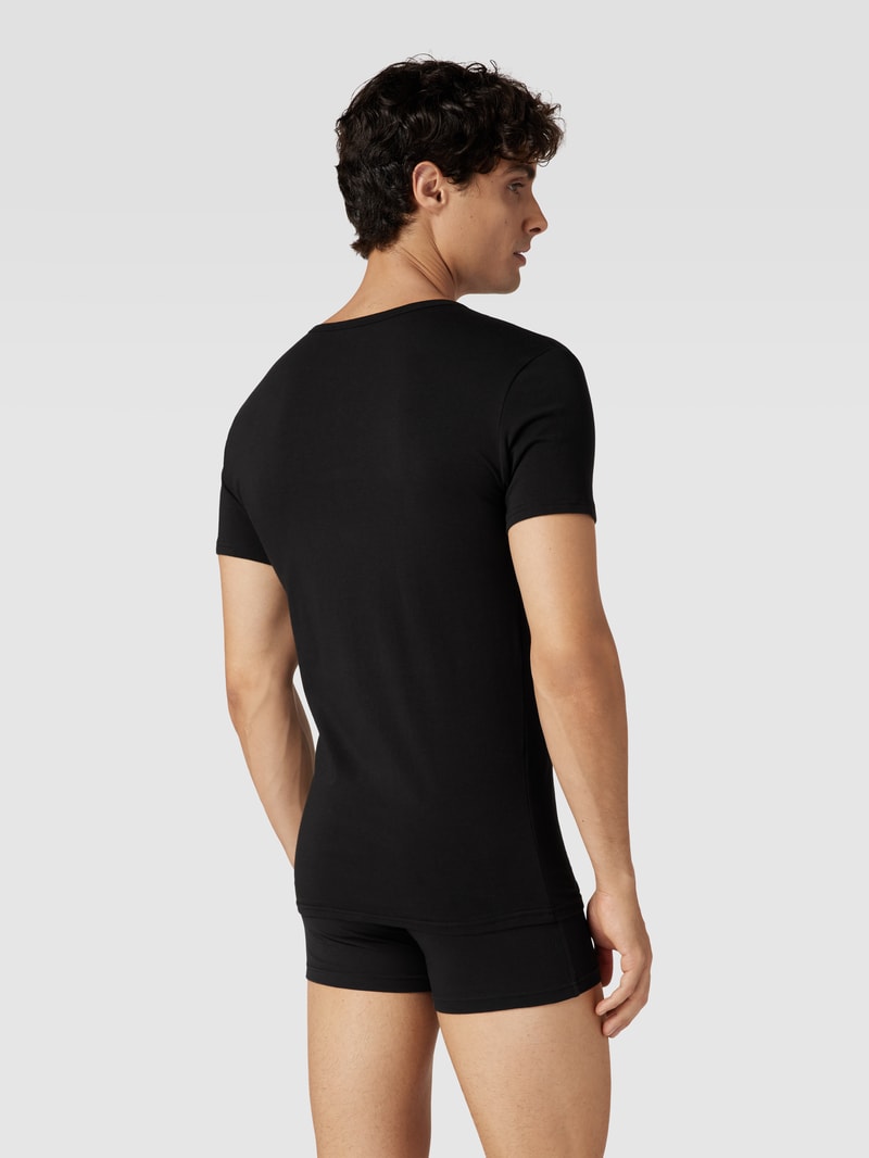 T-Shirt im 3er-Pack in schwarz