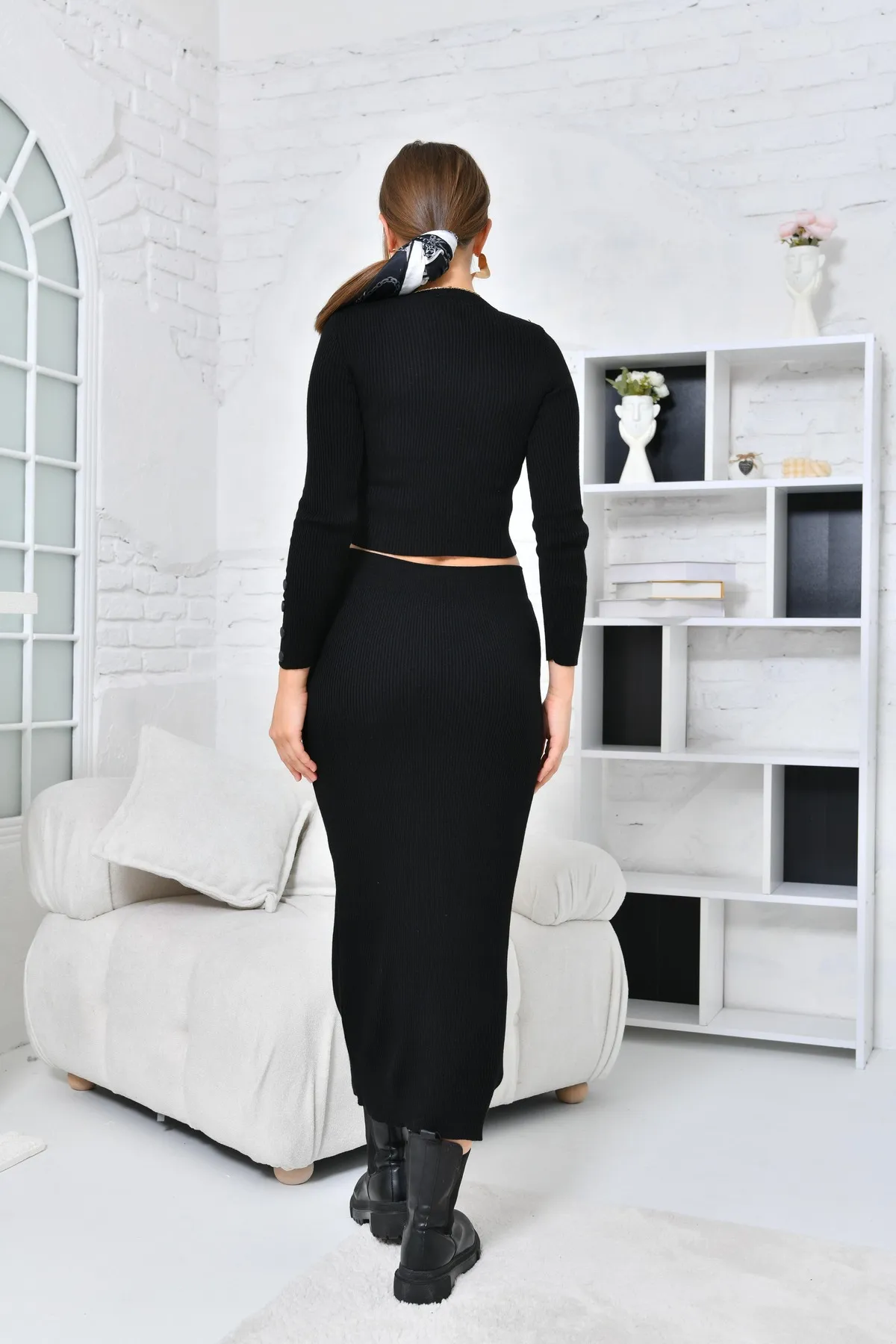 VOLT CLOTHİNG  Strickrock-Kostüm für Damen