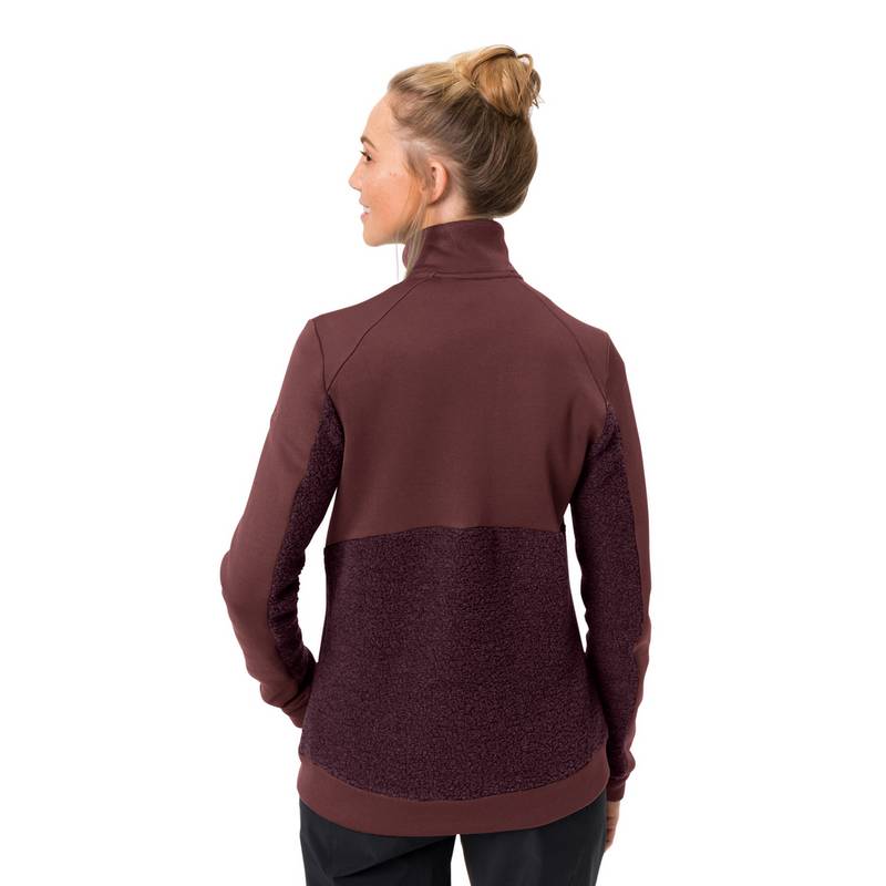 VAUDE Women's Skomer Wool Fleece Jacket Outdoorjacke Damen