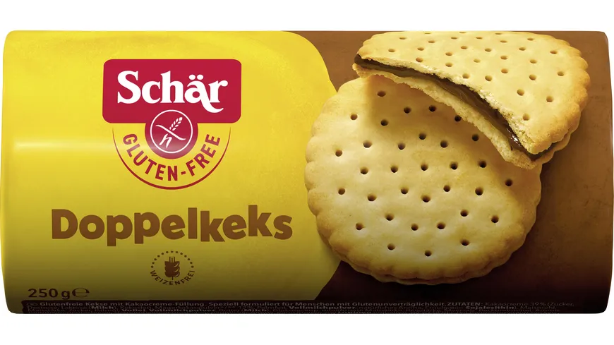 Schär Doppelkeks - glutenfrei 250 g