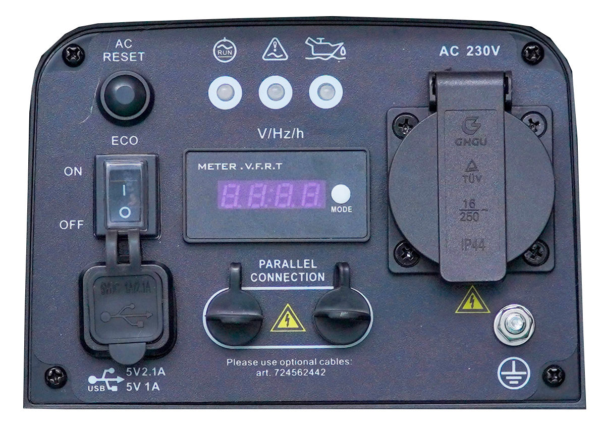 Metal Works 724562435 BGI22SM Benzínový invertorový generátor s nízkou hlučností 2,0 kW 230 V