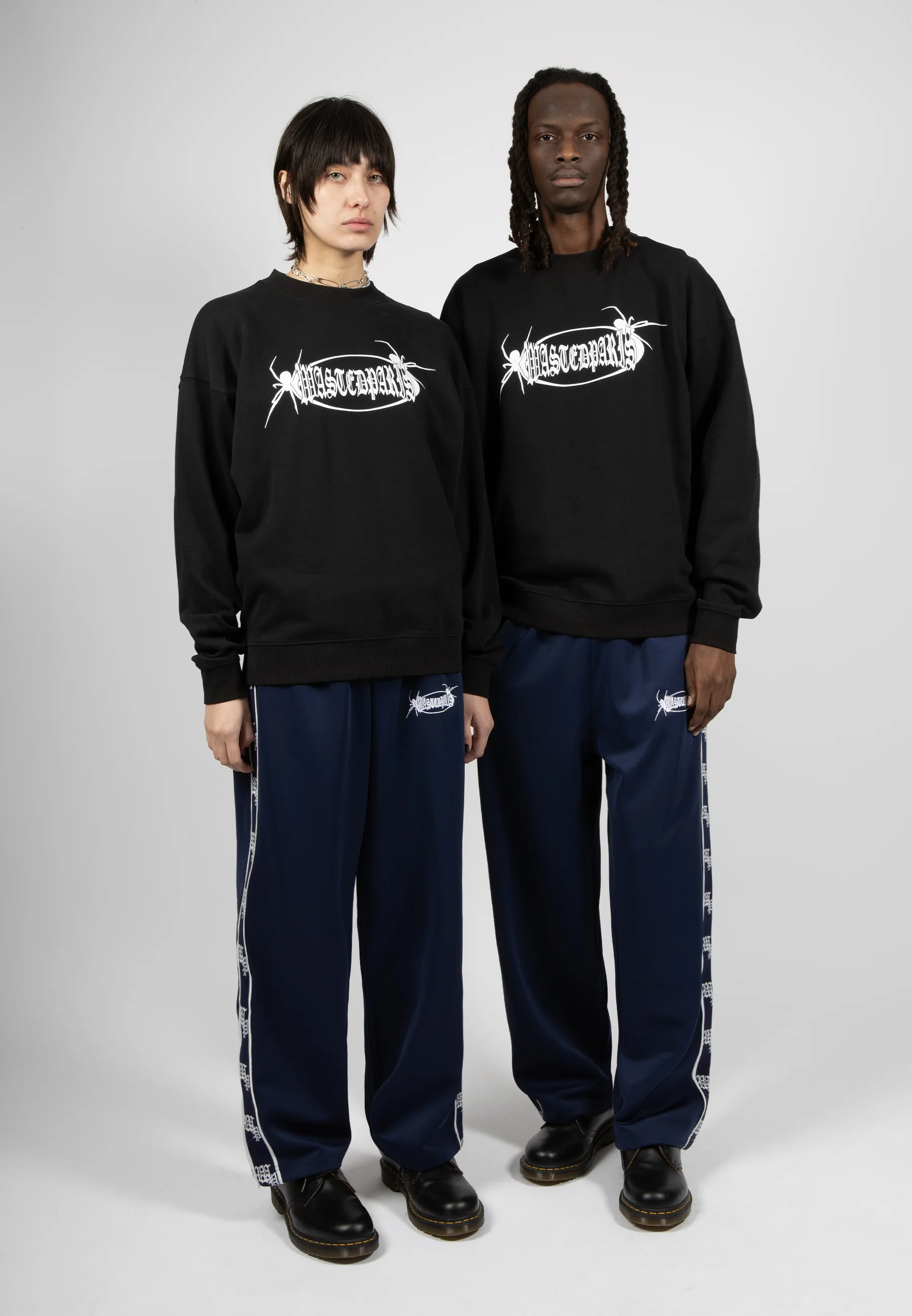 Sudadera unisex de cuello redondo Wasted Paris