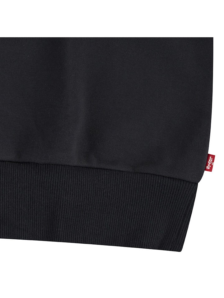 Levi's Kids Hoodiekleid in Schwarz in Schwarz günstig kaufen
