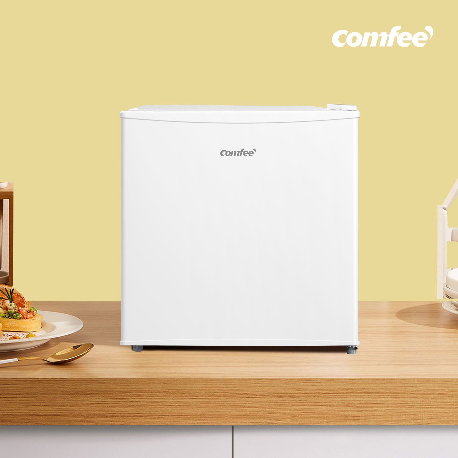 comfee Gefrierschrank RCU40WH2(E), 49.2 cm hoch, 47.2 cm breit