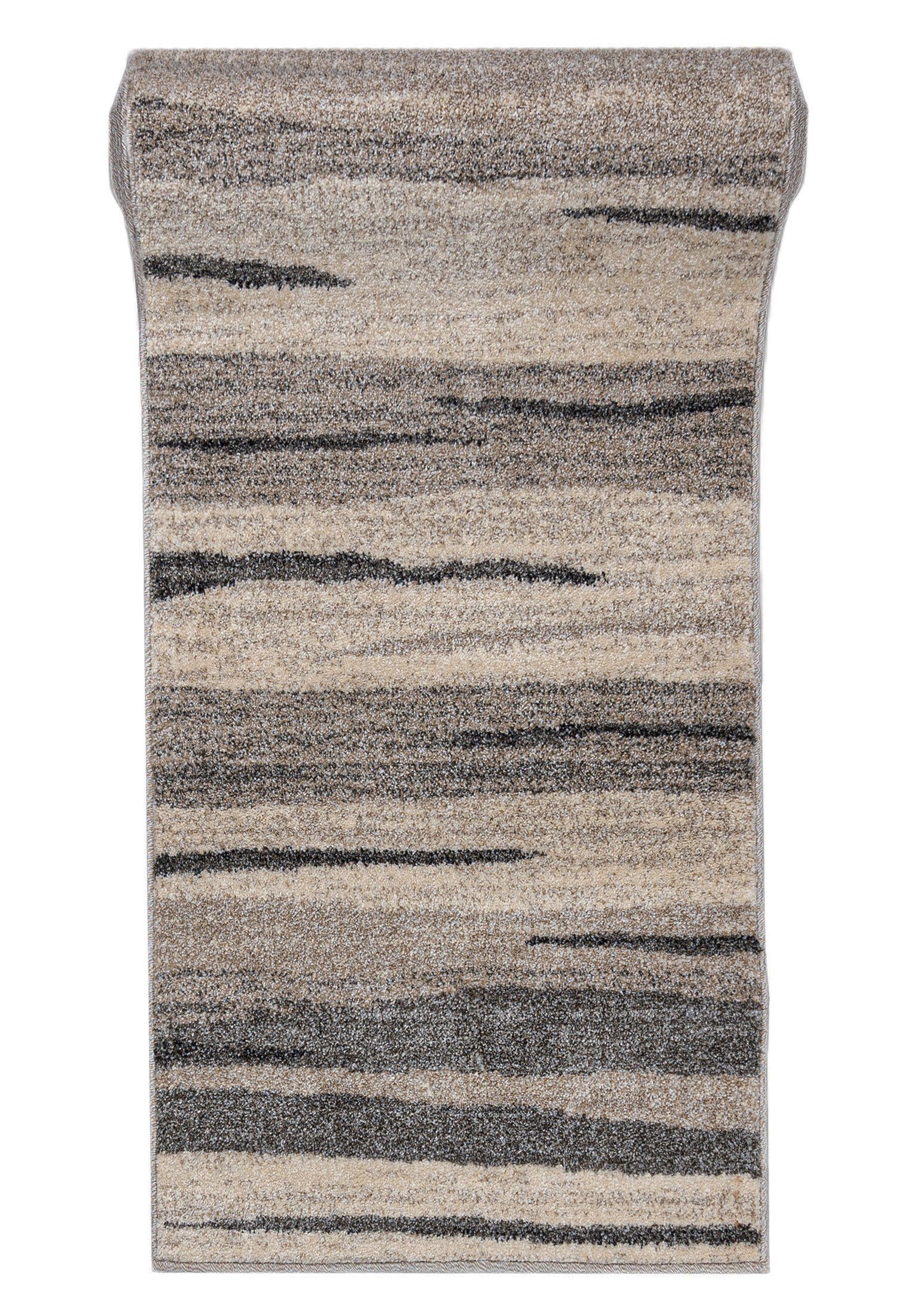 Läufer Läufer Flurläufer Modern für Vorzimmer, Küche - Beige, Mazovia, 70 x 100 cm, Kurzflor, Meterware, Höhe 10 mm, Kurzflor - niedrige Florhöhe