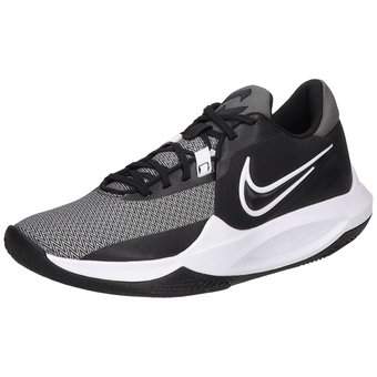 Nike Precision 6 Basketball in schwarz