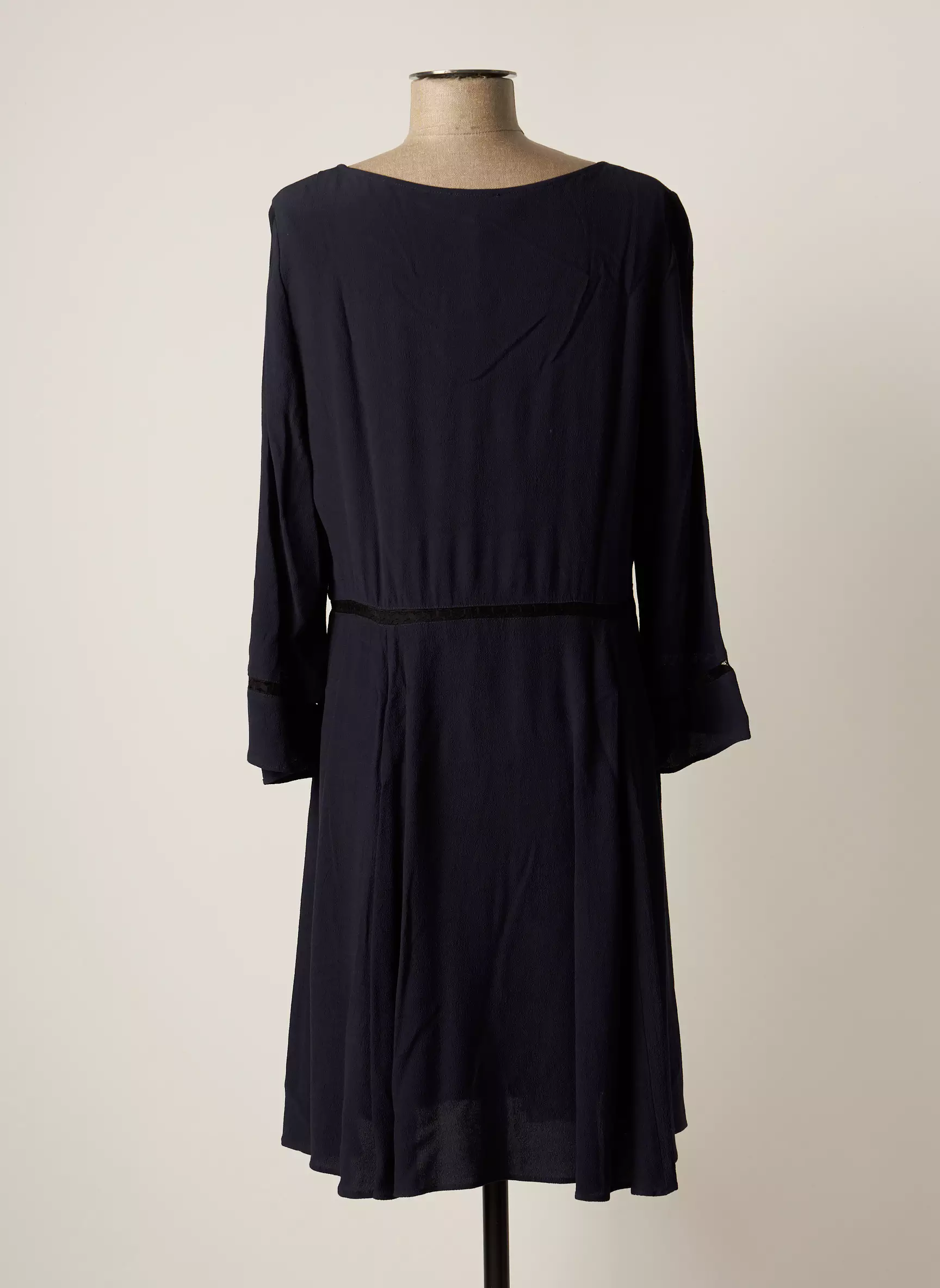 Pablo Robes Mi Longues Femme couleur bleu