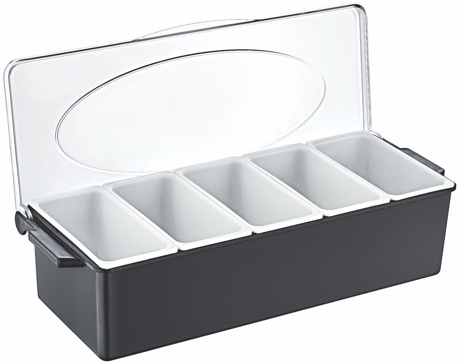 SAGLIK LIFE Gewürzbehälter SP-280, Kunststoff, (Zutatenbehälter, 5 Einsätze), mit Deckel