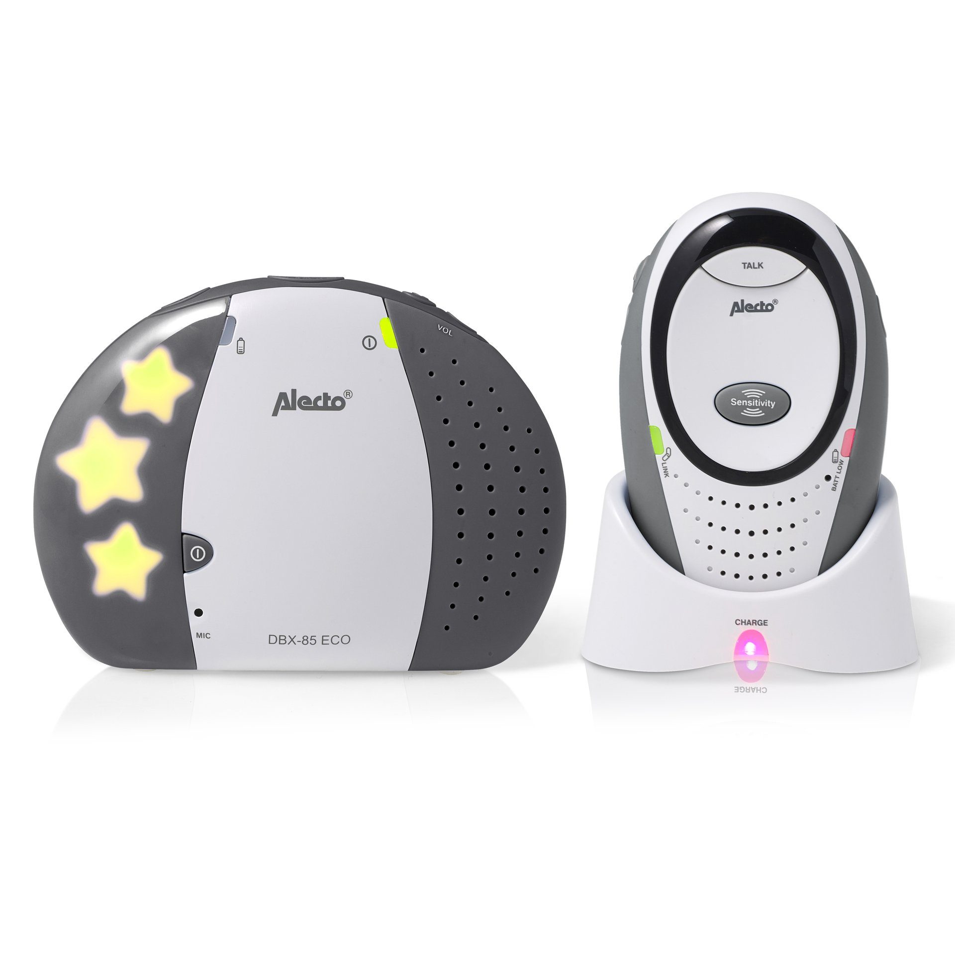 Alecto Babyphone DBX-85 LIMITED DECT Babyphone mit Full ECO-Modus