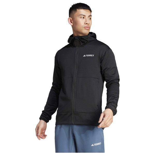 adidas Terrex - Terrex Xperior Light Fleece Hooded Jacket - Fleecejacke