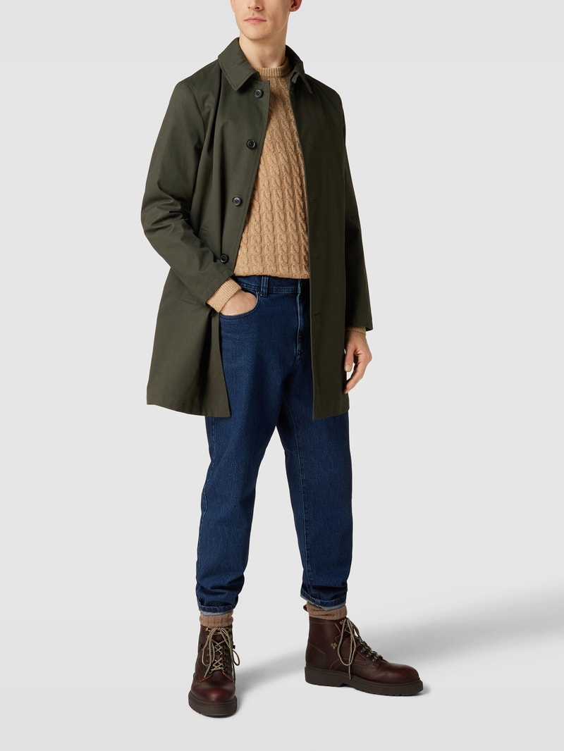Mantel mit Umlegekragen Modell 'Parka chayton' in camel
