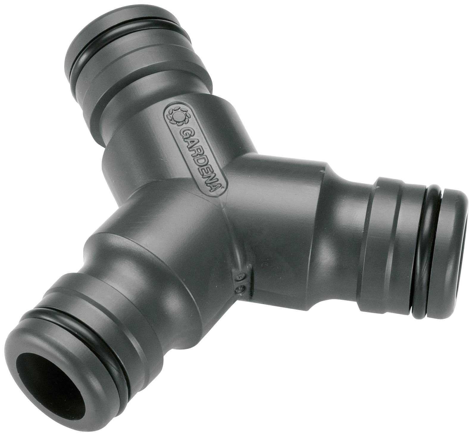 GARDENA Y-Stück Profi-System, 2833-20, 1 x 3/4'' Eingang, 2 x 3/4'' Ausgänge