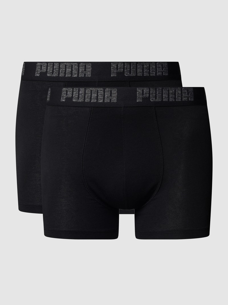 Retro Pants im 2er-Pack in schwarz