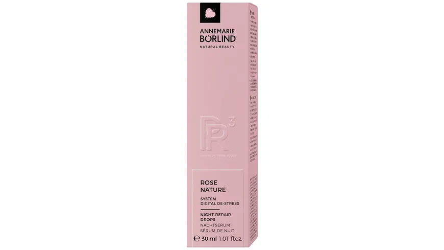 ANNEMARIE BÖRLIND Rose Nature Night Repair Drops Nachtserum 30 ml